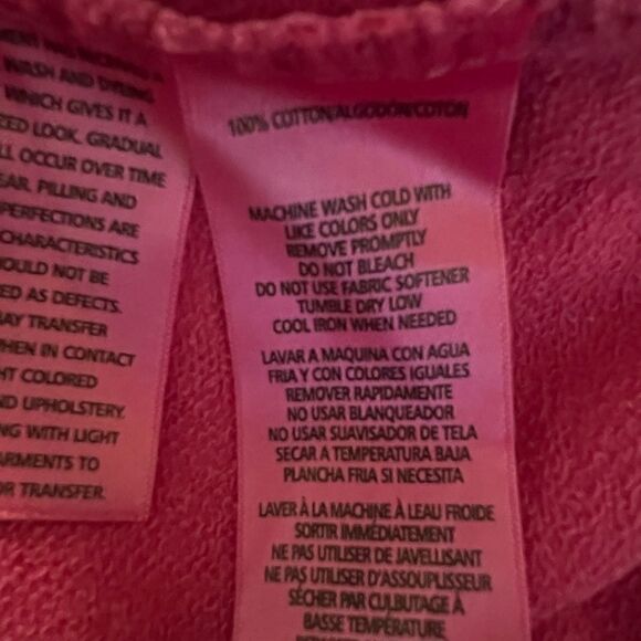 🆕 Tommy Hilfiger Sport Women’s Fuschia Sweatshirt size M - Picture 5 of 12